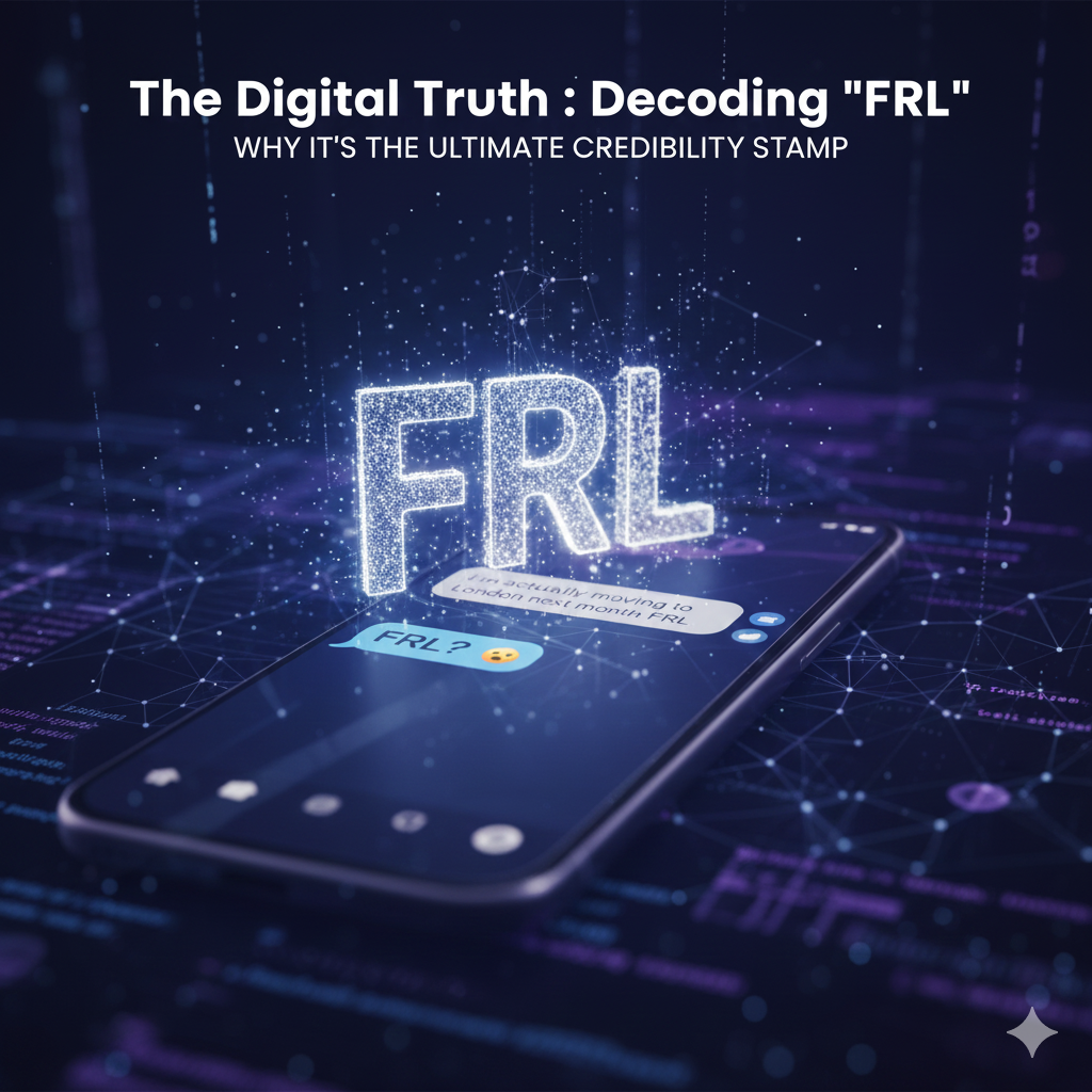 The Digital Truth: Decoding “FRL” and Why It’s the Ultimate Credibility Stamp