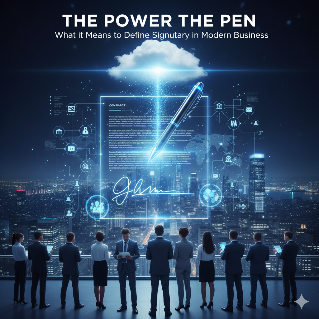 The Power of the Pen: What it Means to Define Signatory in Modern Business