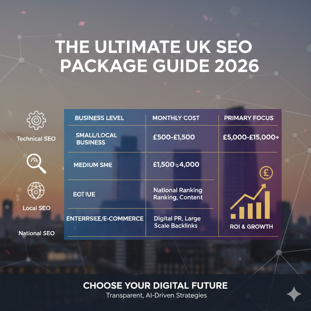 The Ultimate Guide to SEO Packages in the UK: Strategies, Pricing, and Growth in 2026