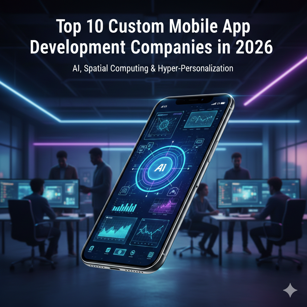 Top 10 Custom Mobile App Development Companies in 2026