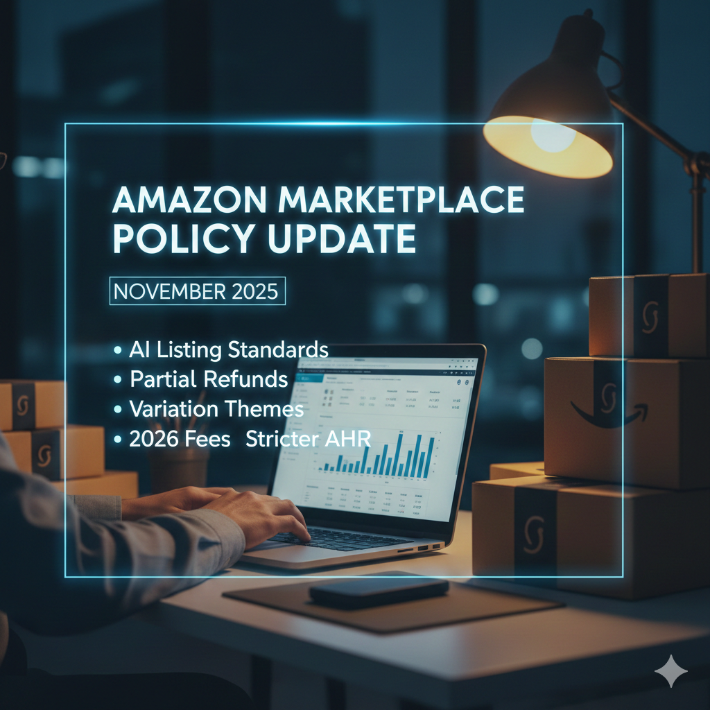 Amazon Marketplace Policy Update November 2025: Key Changes