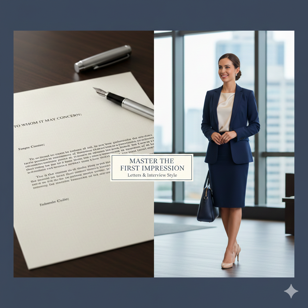 Master the First Impression: Letters & Interview Style