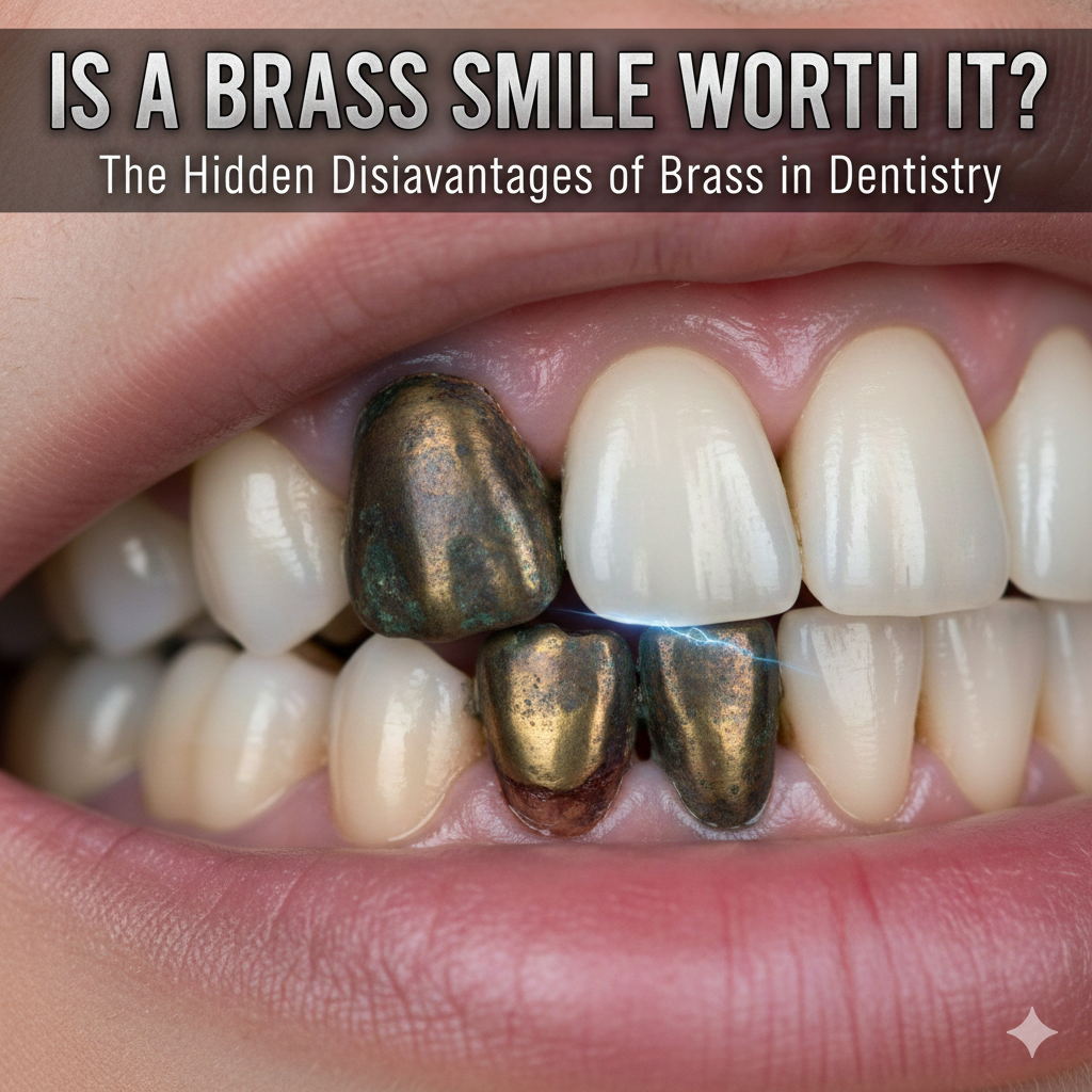 Is a “Brass Smile” Worth It? The Hidden Disadvantages of Brass in Dentistry