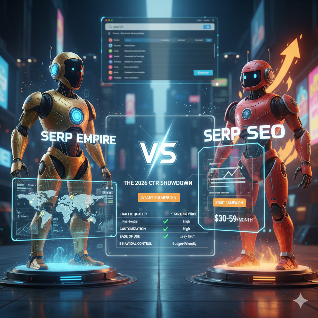 SERP Empire vs. SERP SEO: Which CTR Tool is Better in 2026?