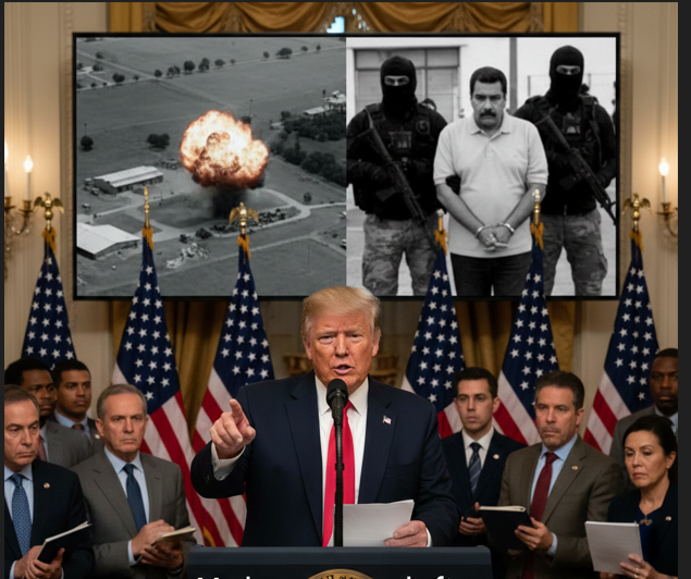 Trump Announces Capture of Maduro After “Large-Scale” Strikes: A Developing Story