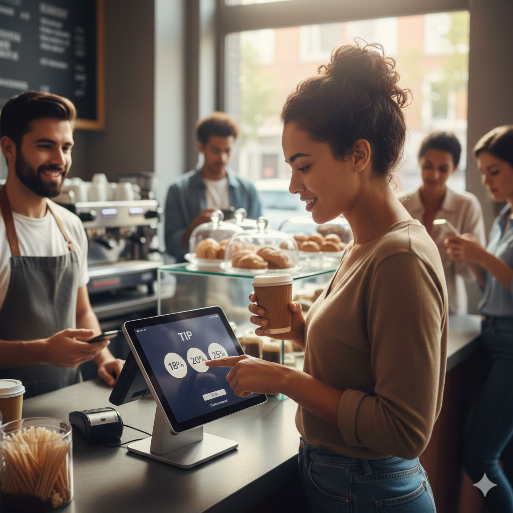 The Rise of the Tip Screen: Digital Etiquette in a Modern Economy