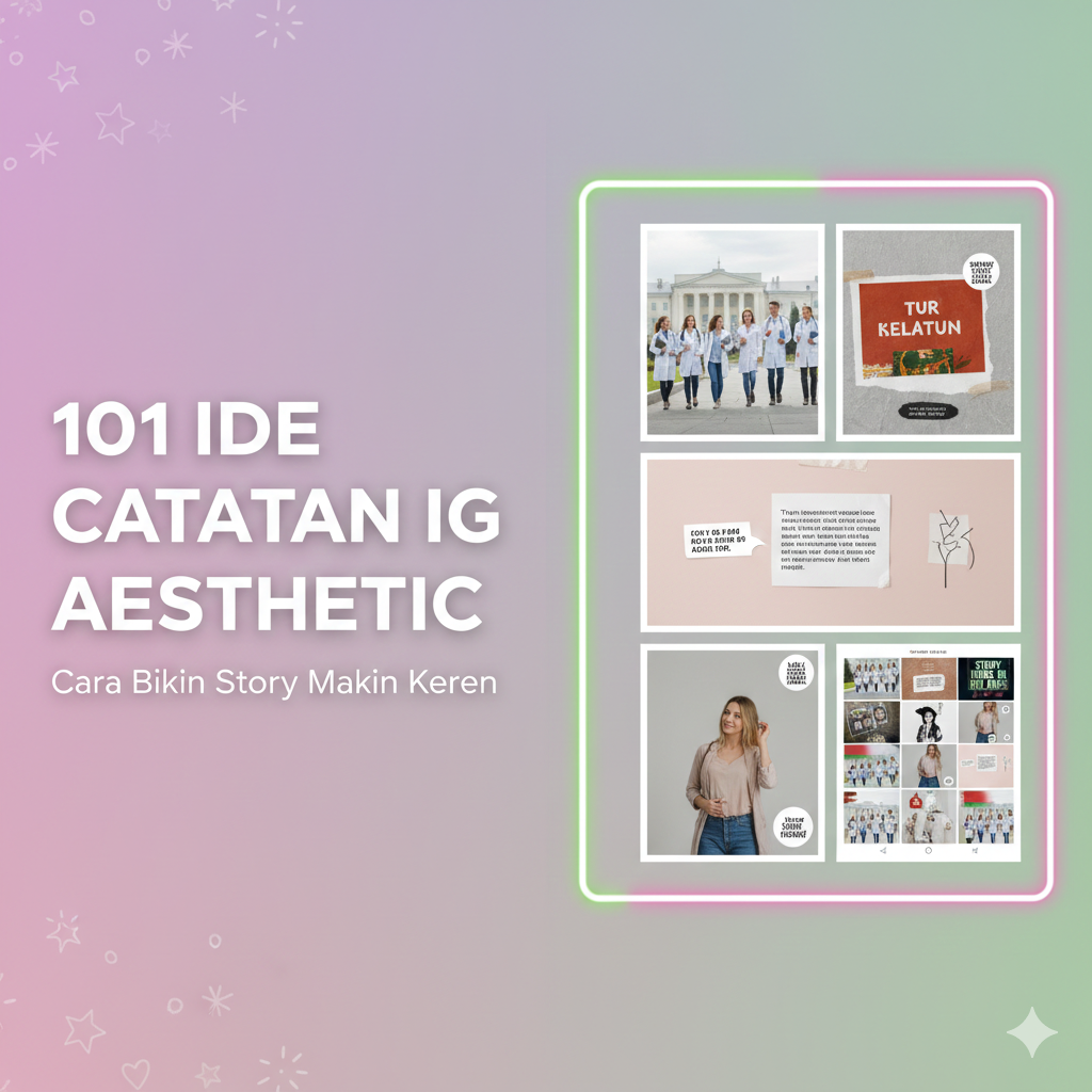 101 Ide Catatan IG Aesthetic: Cara Bikin Story Makin Keren